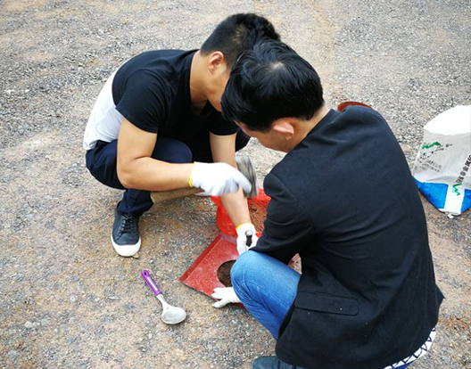 畢節(jié)市殘疾人托養(yǎng)中心建設(shè)項目（地上、地下）施工壓實度試驗