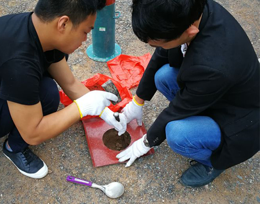 畢節(jié)市殘疾人托養(yǎng)中心建設項目（地上、地下）施工壓實度試驗